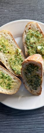 Saftiges Knoblauchbrot