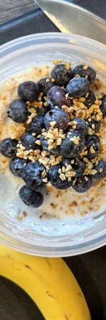Schnelles Bircher Müsli zum Mitnehmen
