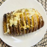Spicy Hasselback-Kartoffeln