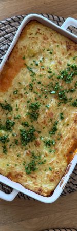Veggie Shepherd’s Pie mit Sonnenblumenhack